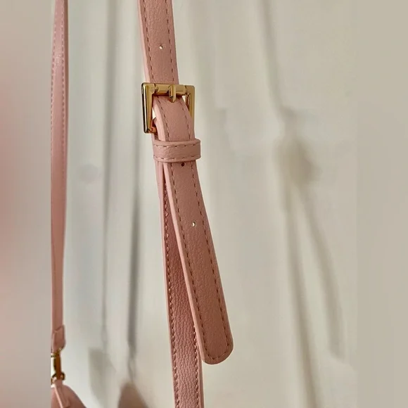NWOT | Forever New Blush Pink Crossbody / Satchel - Picture 4 of 10